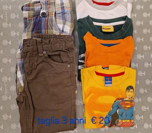 abbigliamento bambino 3 anni