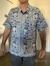 Camicia fantasia uomo mezze maniche