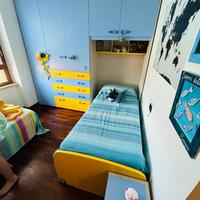 Letto moretti compact con ruote e letto sotto