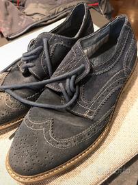 Scarpe in pelle blu tg 40