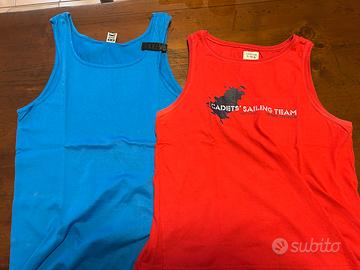 Set 2 canotte firmate bambino