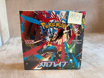 box pokemon  giapponese  “mega brave” -nuovo