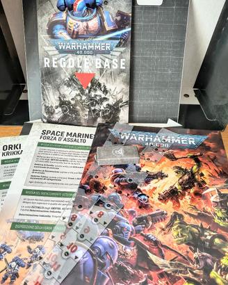 Libro regole manuale schede Warhammer Armageddon