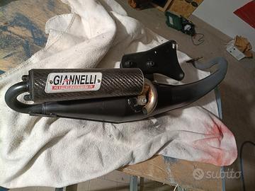 marmitta espansione giannelli Minarelli orizzontal