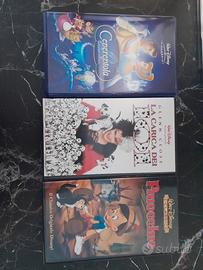 Videocassette Walt Disney originali