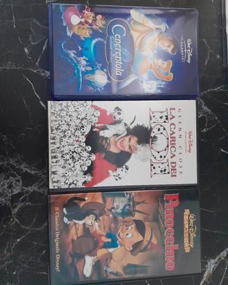 Videocassette Walt Disney originali