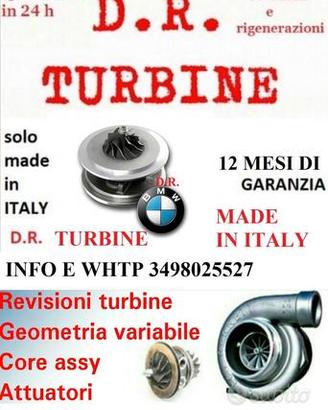TURBINA BMW 2.0 750431 CORE ASSY X3