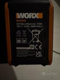 Batteria pro e caricabatterie per worx landroid