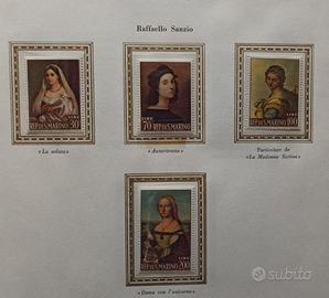 SAN MARINO 1963 - RAFFAELLO SERIE NUOVA ** MNH.