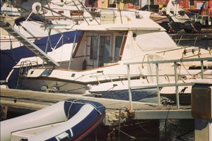 Barca a motore Sagene 28 Flying bridge allungato