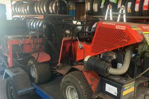 Raccoglitrice bosco 800 anno 2000 + carrello