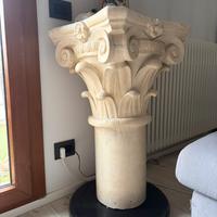 colonne in gesso