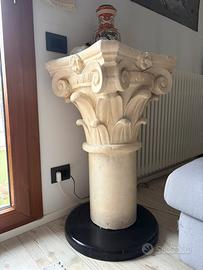 colonne in gesso