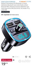 Trasmettitore bluetooth USB auto