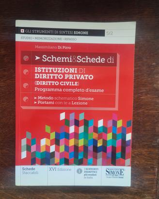 schemi e schede di istituzioni di diritto privato 
