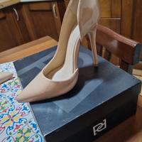 Décolleté rosa cipria 