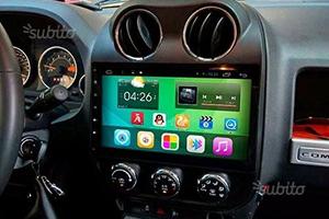 Navigatore autoradio jeep compass android wifi hd