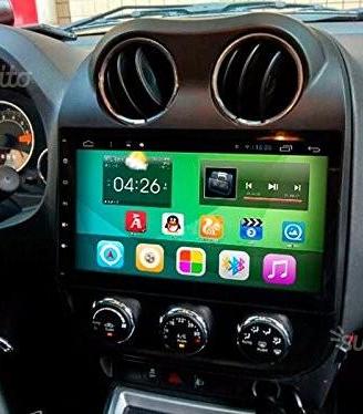Navigatore autoradio jeep compass android wifi hd