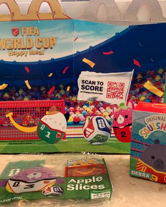 Lotto completo Happy Meal USA - Mondiali FIFA 2026