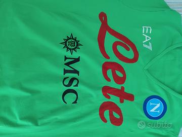Maglia SSC Napoli EA7 Verde - Taglia 4XL - Nuova!