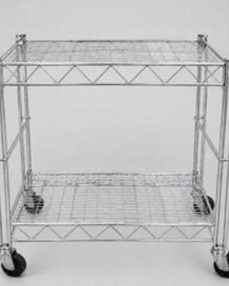 CARRELLO IN ACCIAIO INOX