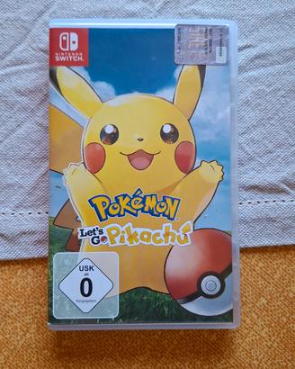 POKEMON LET'SO GO PIKACHU NINTENDO SWITCH 