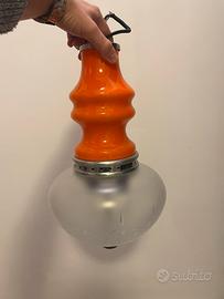 Lampada Targetti Sankey Arancio Vetro