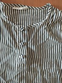 T-shirt o Maglia seta a strisce