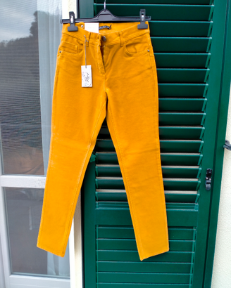 Jeans gialli nuovi push up