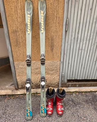 Sci 170 cm e scarponi 43/44 da uomo 