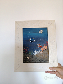 Quadro fondale marino