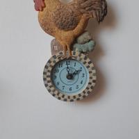 Simpatico orologio con galletto 