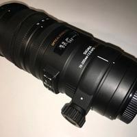 Obiettivo SIGMA 70-200 mm f2.8 per Sony A-mount