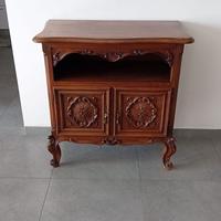 Mobile in legno di noce con antine cm 95 x90x47