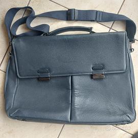 Piquadro Cartella da lavoro per Computer 15,6" Blu