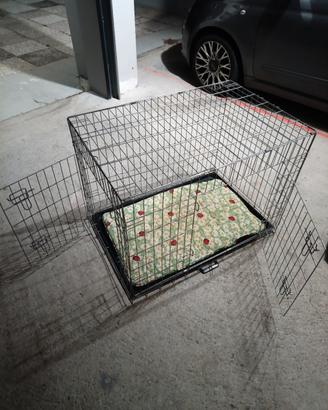 gabbia per cani pieghevoli 