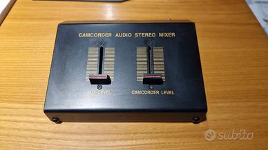 cancorder audio stereo mixer