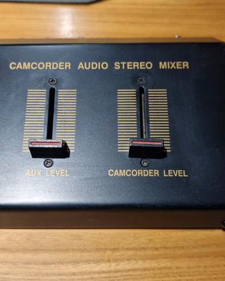 cancorder audio stereo mixer