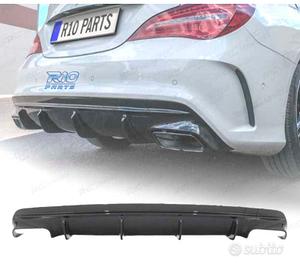 DIFFUSORE MERCEDES CLA W117 13-18 LOOK AMG CLA45 N