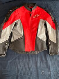 Giacca moto Alpinestars in pelle