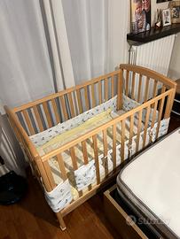 Lettino Giordani Alice + materasso