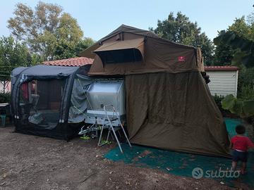 tenda da tetto swissking 190