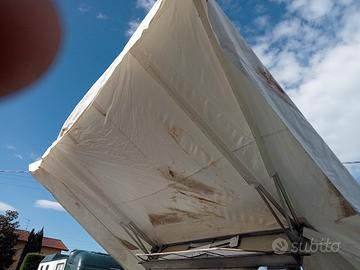 tenda elettrica per furgone mercato 