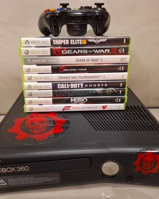 xbox 360 4gb+ 11 giochi 