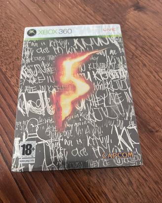 Gioco Xbox resident evil 5 edizione limitata