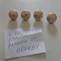 carabinieri - 4 bottoni piccoli metallo opachi