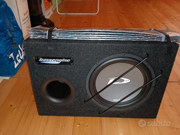 sub alpine+ amplificatore sony xplod 