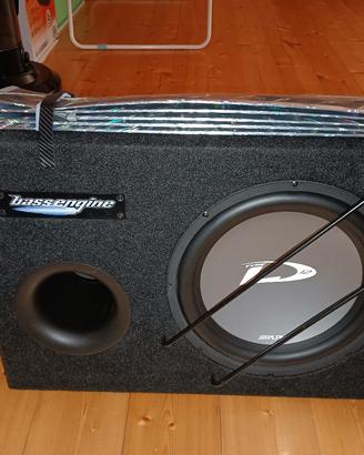 sub alpine+ amplificatore sony xplod 