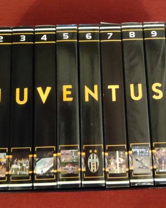 Box completo 10 VHS Juve Forever