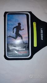 Fascia porta smartphone running da braccio Haissky